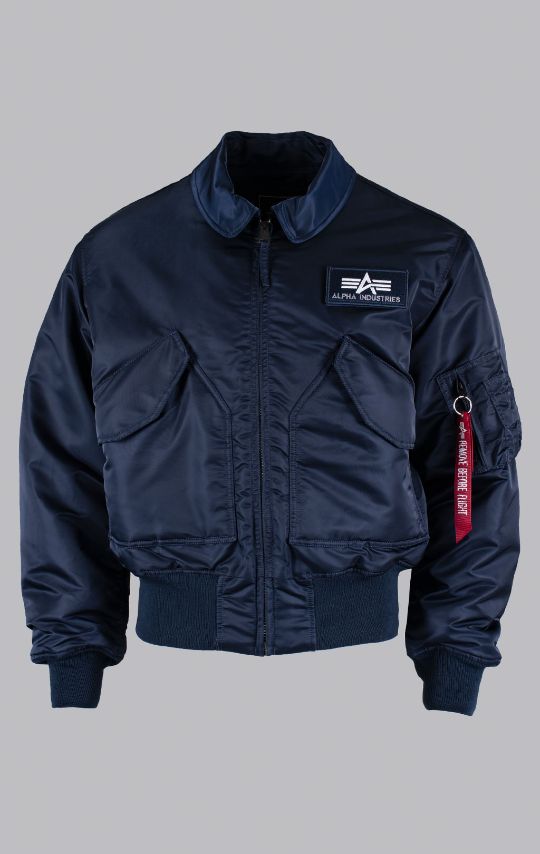 Куртка летная ALPHA INDUSTRIES CWU 45 HERITAGE rep. Blue