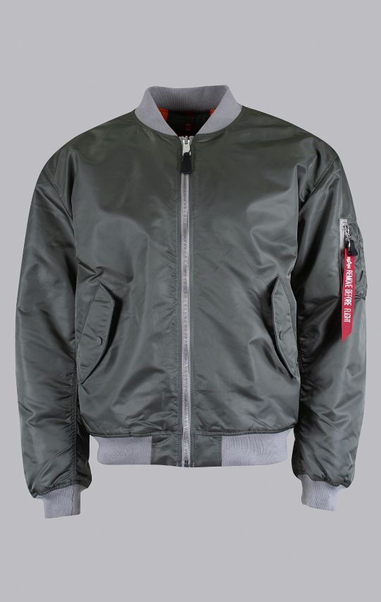 Бомбер ALPHA INDUSTRIES MA-1 CS vintage green