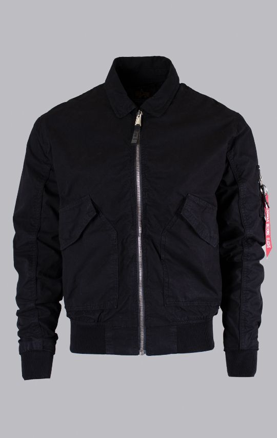Ветровка ALPHA INDUSTRIES CWU 36/P CANVAS black
