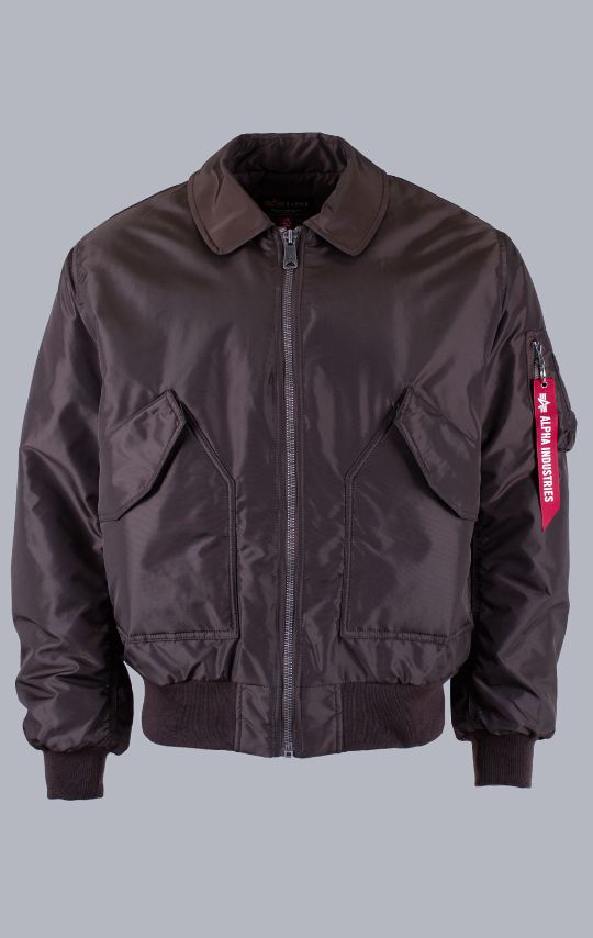 Куртка лётная ALPHA INDUSTRIES CWU 45/P RELAXED FIT FLIGHT JACKET (OXFORD) FW 26/27 hickory
