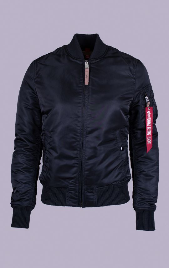 Женский бомбер ALPHA INDUSTRIES MA-1 VF 59 black