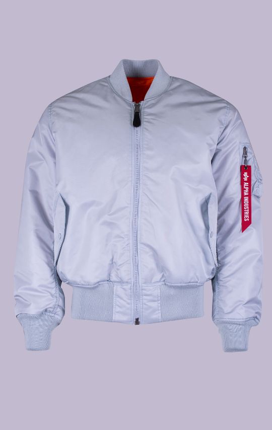 Бомбер ALPHA INDUSTRIES ORIGINAL FIT MA-1 SS 26 mist